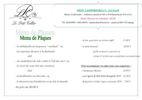 Le Petit Cellier Carta