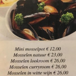 Taverne De Linde Carte