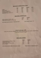 Eethuis Taha Speisekarte