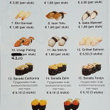 Shinsei Sushi Carta