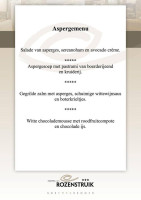 De Rozenstruik Carte