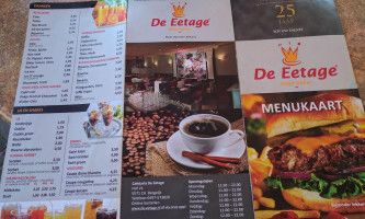 Cafetaria De Eetage menu