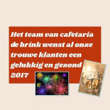 Cafetaria De Brink Carte