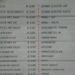 Oranje Delicatessen Carte