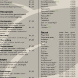Vanleenen. Menu