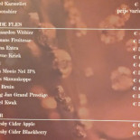 Herberg 't Hoekje Carte