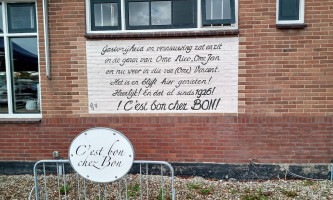 Bon Horecabedrijf Vinkeveen menu