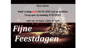 Friethuis 't Dorp Carte