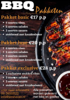 Zaal 'De Haven' Schoonoord menu