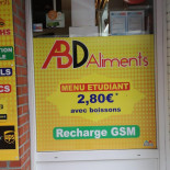 Abd Aliments Cardápio