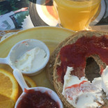 Bagels Beans Nourriture