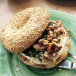 Bagels Beans Nourriture