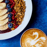 Blushing Amsterdam Comida