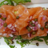 Blushing Amsterdam Comida