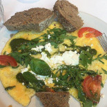 Blushing Amsterdam Comida