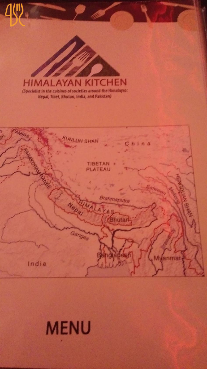 Himalayan Kitchen Carta