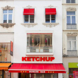 Frituur Ketchup Extérieur