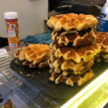 The Waffle Factory Korte Munt Comida