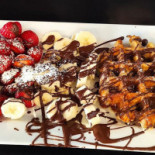 The Waffle Factory Korte Munt Comida