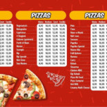 Pizza Diamond Merelbeke Carte