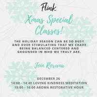 Flink Café Event Space Menu