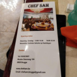 Chef Sam Carte