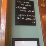 Crêperie Sarrasin menu