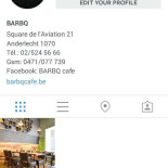 Barbq Café Anderlecht Carte