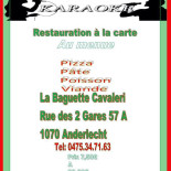 La Baguette Cavaleri Carte