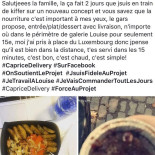 Caprice Delivery Carta