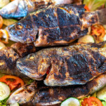 La Vague Bleue Nourriture