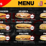 Quick Tacos Speisekarte