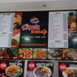 Cicek Kebab Carte
