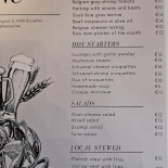 Horia Oriental Natural Eatery Carta