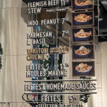 Frites Atelier Brussel Carte