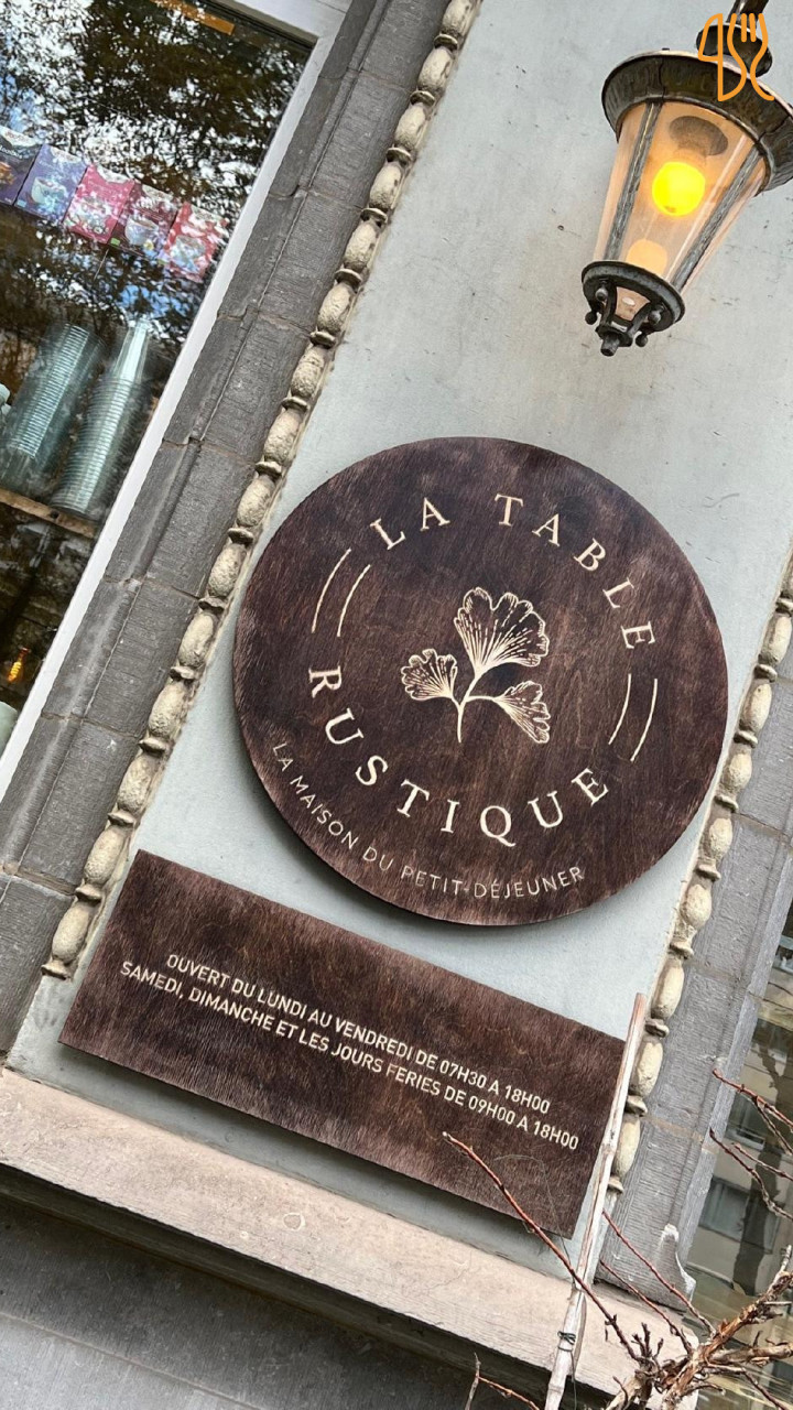 La Table Rustique Carte