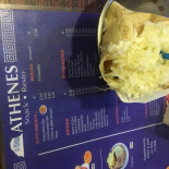 Snack Athènes Carte