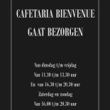 Cafetaria Bienvenue Carte