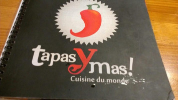 Tapas Y Mas Carte