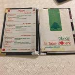 Dilmon La Table D'orient Carte