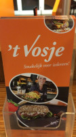 Eetpaleis 't Vosje Raadhuisstraat menu