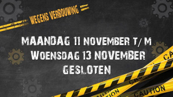 Eetpaleis 't Vosje Raadhuisstraat menu