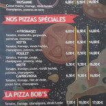 Bob's Pizza Carte
