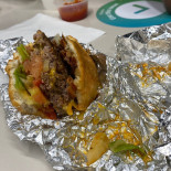 Five Guys Brussel Comida