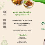 Friendly's Cafetaria Carte