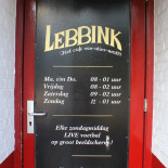 Café Lebbink Carte