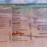 De Zeebries Carte