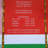 Warung Mini Rotterdam Carte