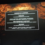 Dinner In Motion Carte