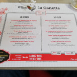 La Canette Carte